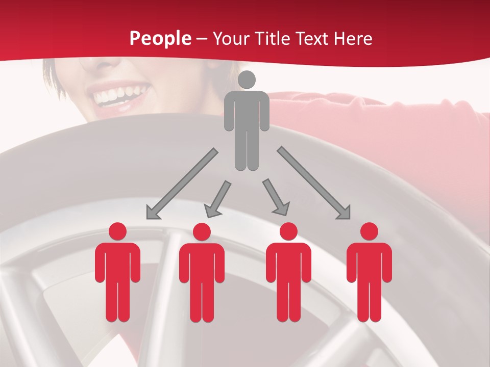 Erwartung Pkw Felgen PowerPoint Template