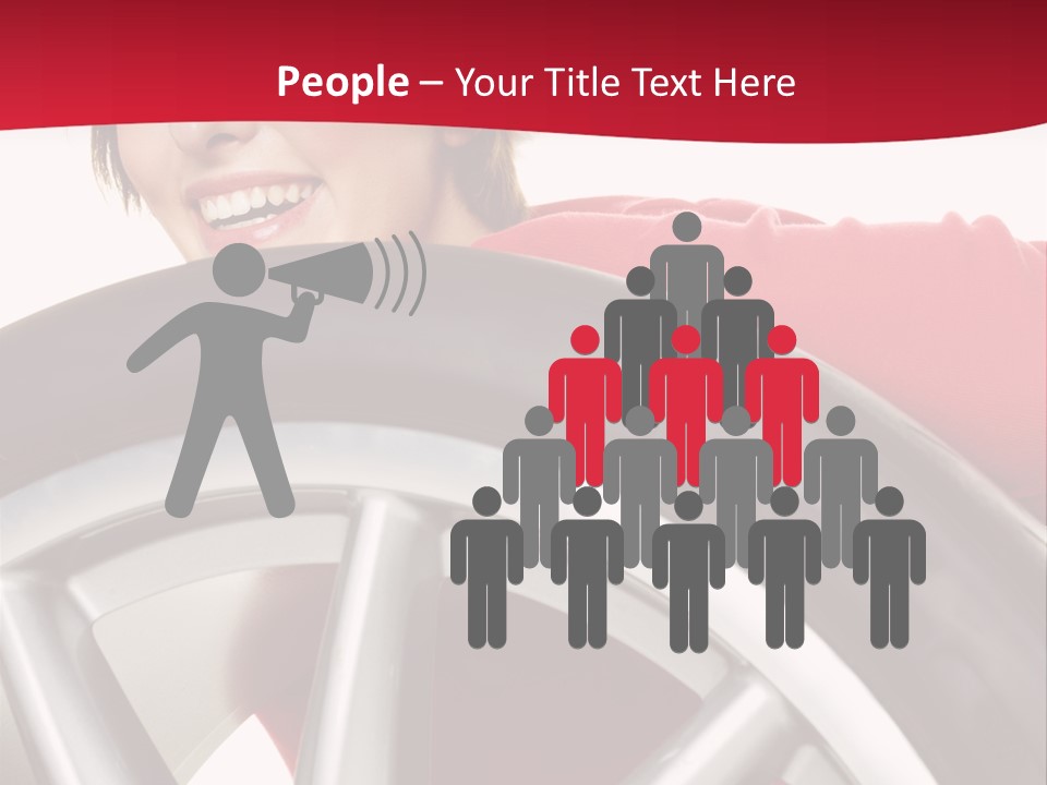 Erwartung Pkw Felgen PowerPoint Template