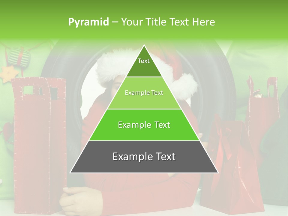 Weihnachtszeit Geschenke Alu PowerPoint Template