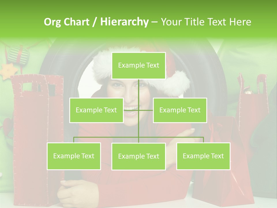 Weihnachtszeit Geschenke Alu PowerPoint Template