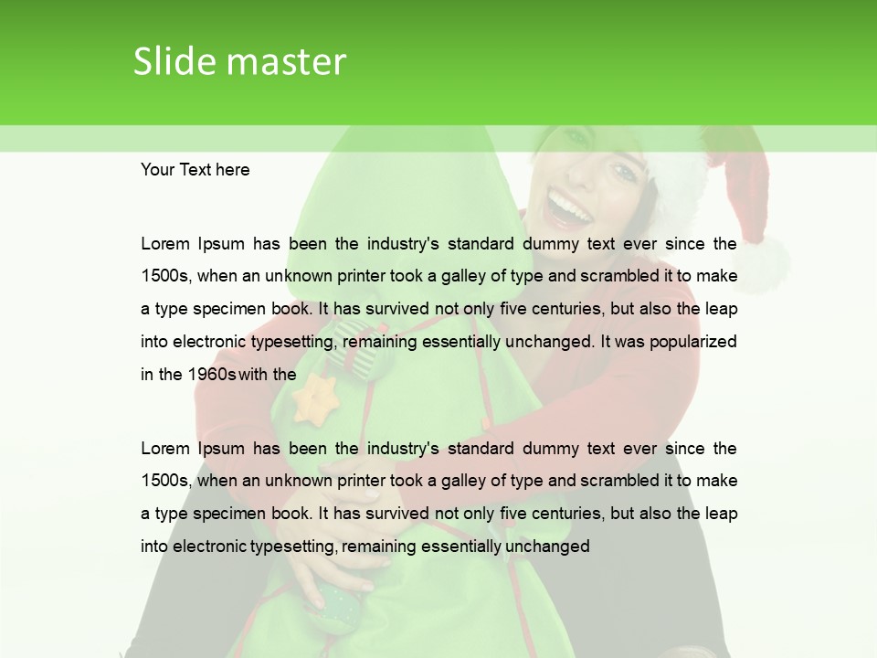 Karte Sale Stiefel PowerPoint Template