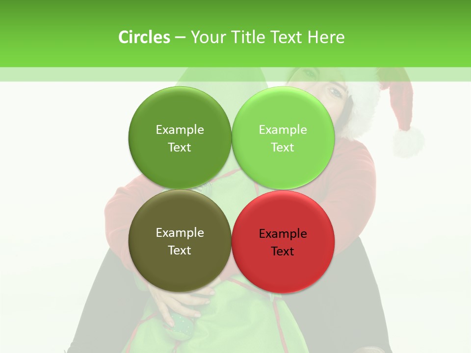 Karte Sale Stiefel PowerPoint Template