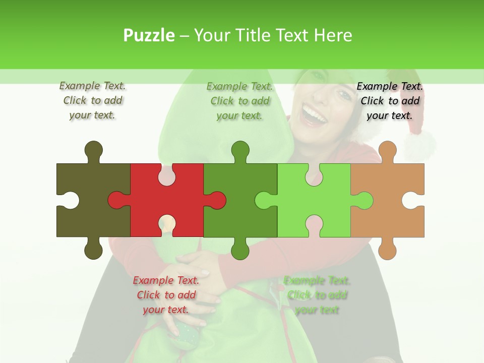 Karte Sale Stiefel PowerPoint Template