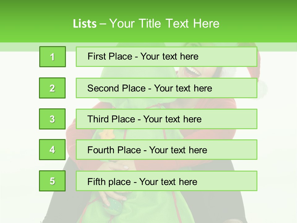 Karte Sale Stiefel PowerPoint Template
