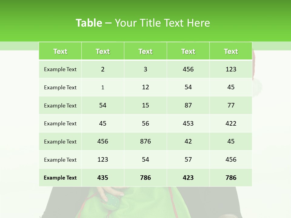 Karte Sale Stiefel PowerPoint Template