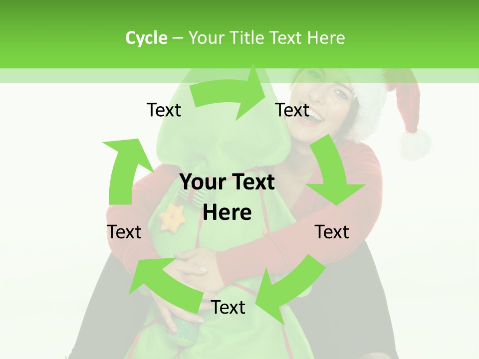 Karte Sale Stiefel PowerPoint Template