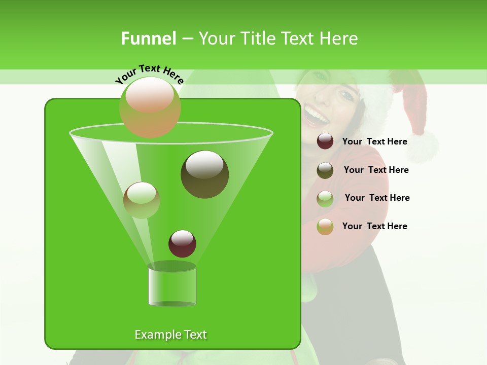 Karte Sale Stiefel PowerPoint Template