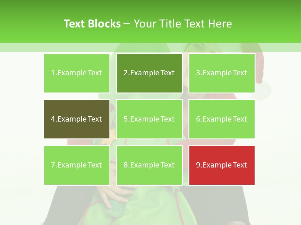 Karte Sale Stiefel PowerPoint Template