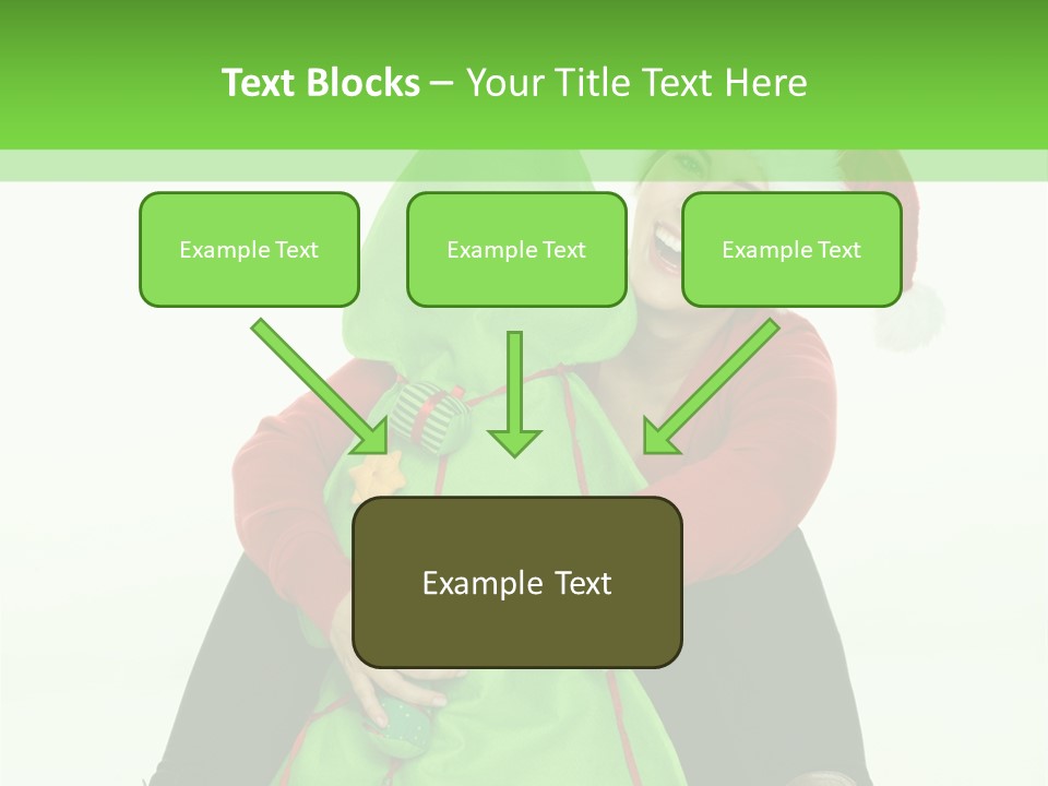 Karte Sale Stiefel PowerPoint Template