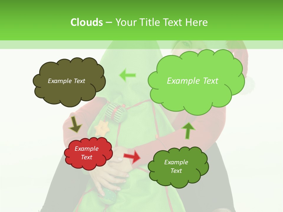 Karte Sale Stiefel PowerPoint Template