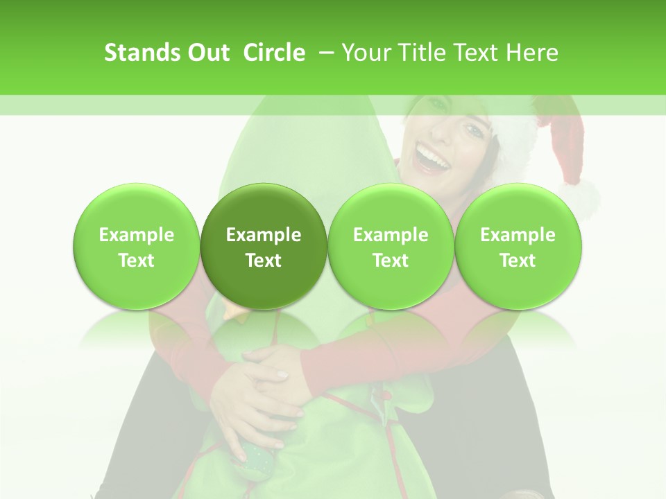 Karte Sale Stiefel PowerPoint Template