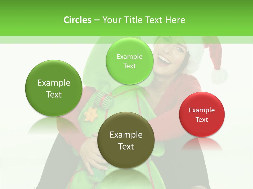 Karte Sale Stiefel PowerPoint Template