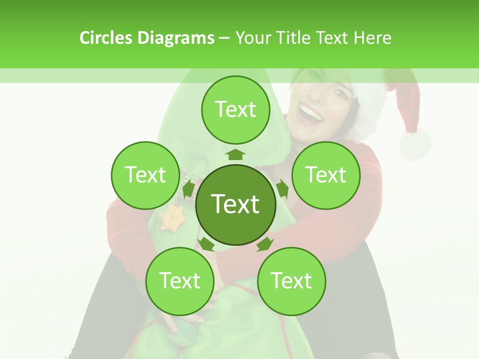 Karte Sale Stiefel PowerPoint Template