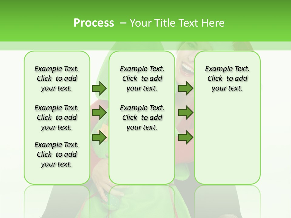 Karte Sale Stiefel PowerPoint Template