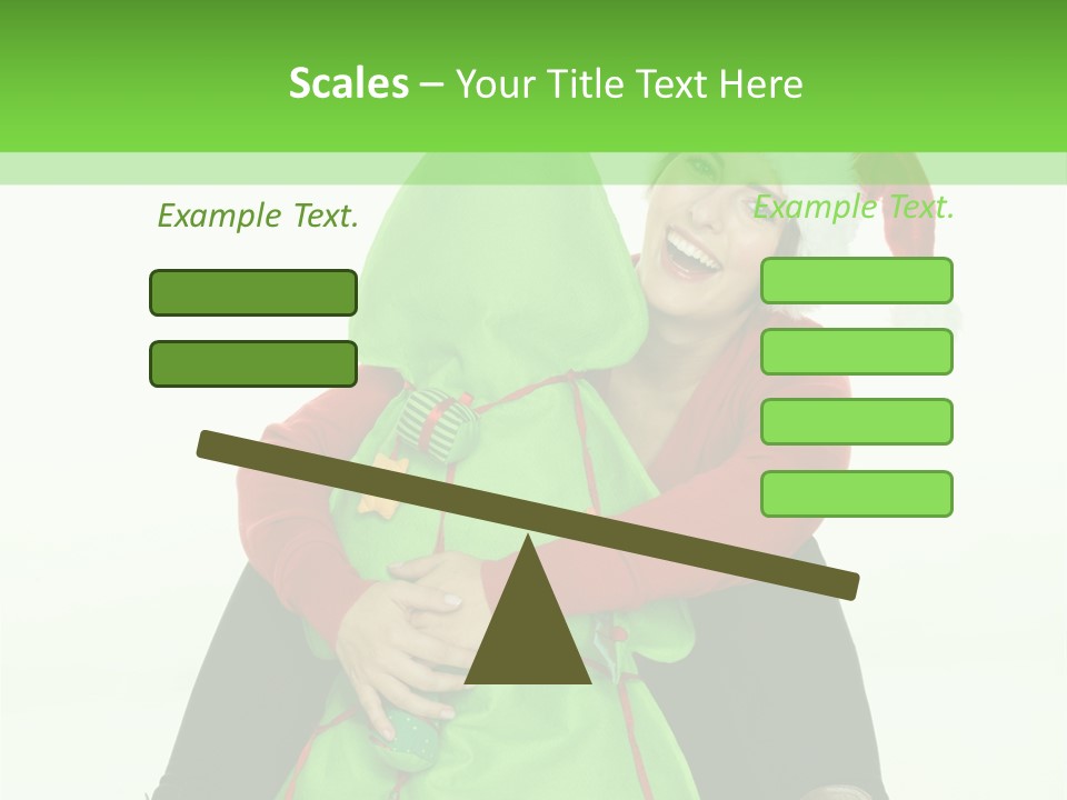 Karte Sale Stiefel PowerPoint Template