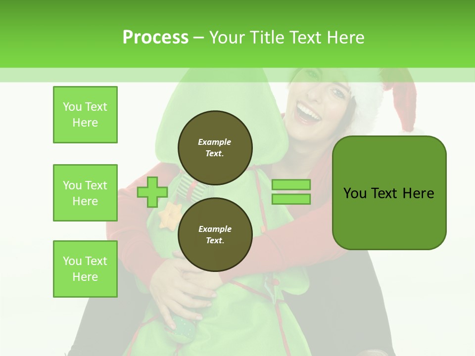 Karte Sale Stiefel PowerPoint Template