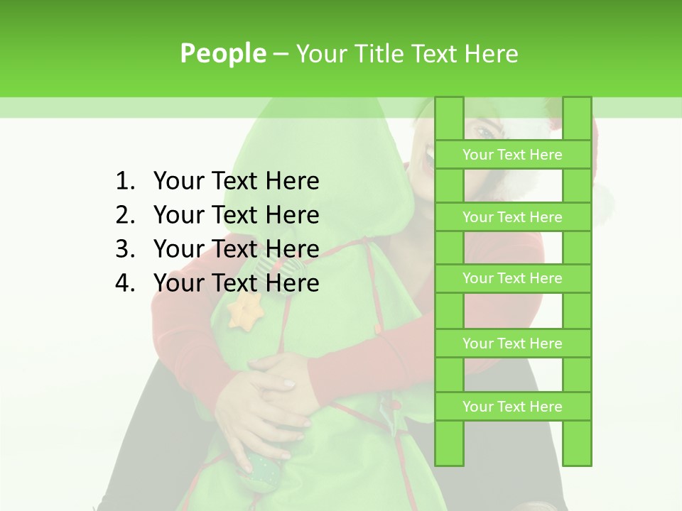 Karte Sale Stiefel PowerPoint Template