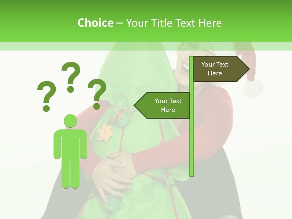 Karte Sale Stiefel PowerPoint Template