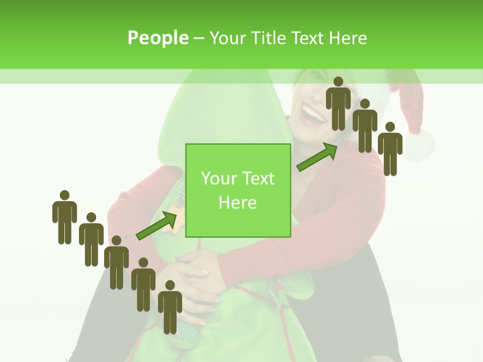 Karte Sale Stiefel PowerPoint Template