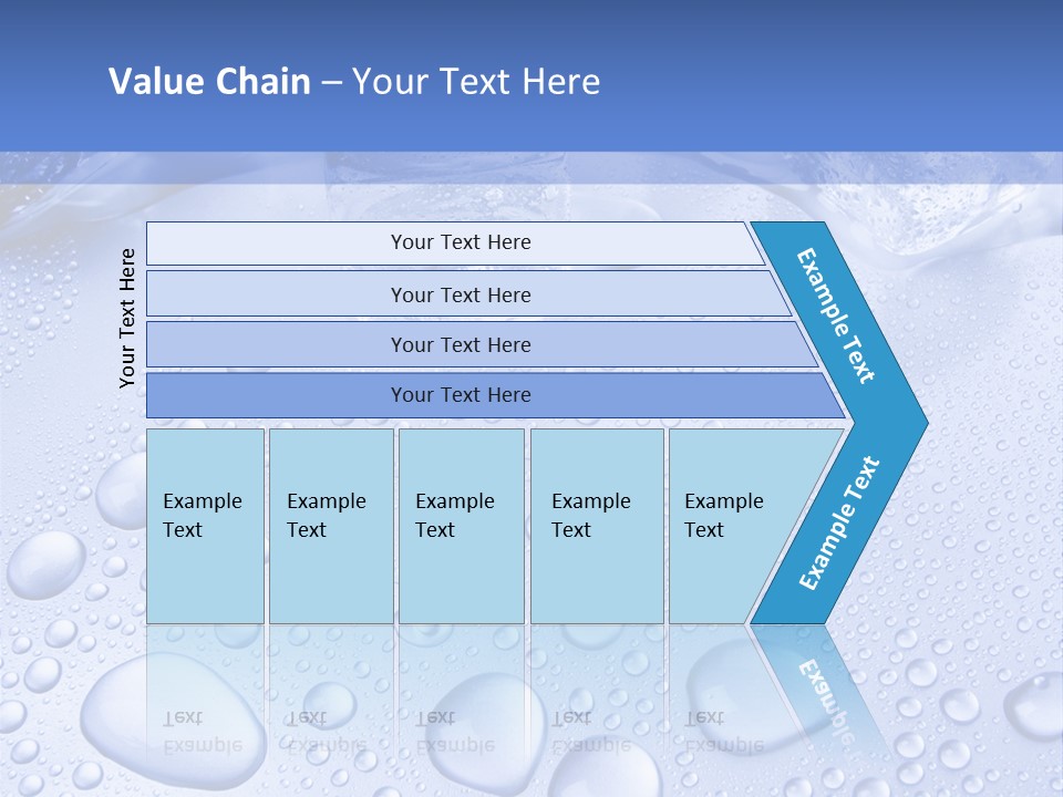 Crystals Cold Purity PowerPoint Template