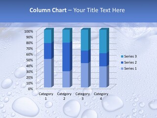 Crystals Cold Purity PowerPoint Template