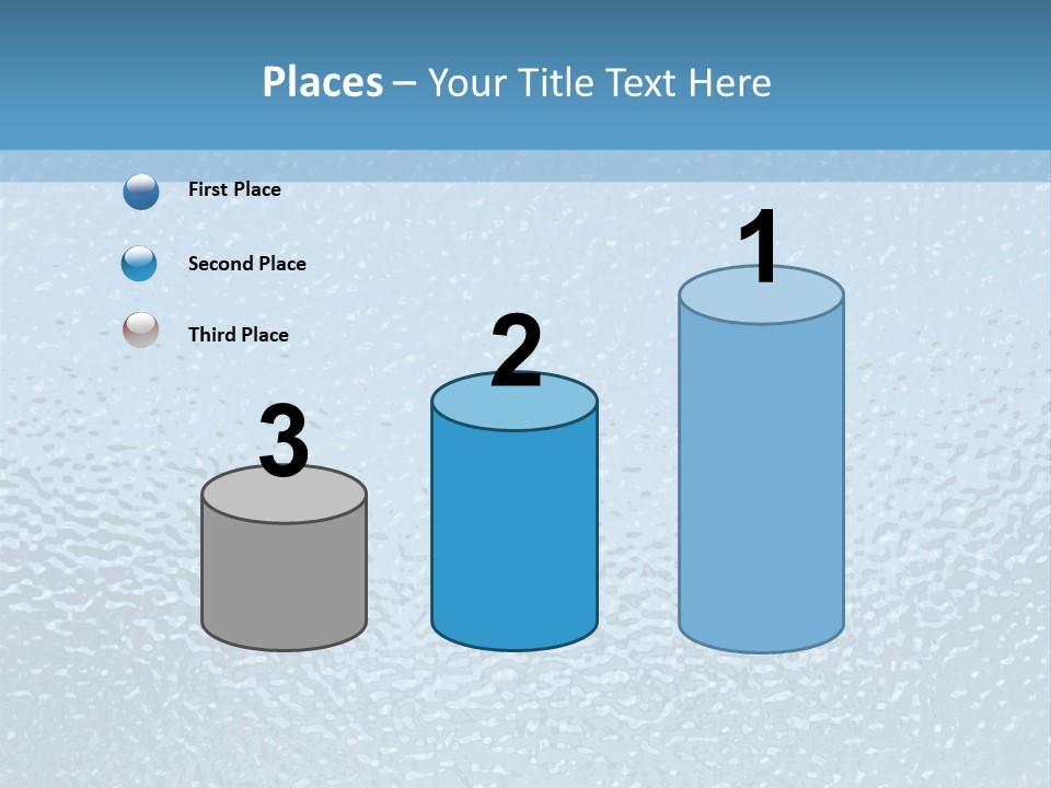 Kunstoff Eis Struktur PowerPoint Template