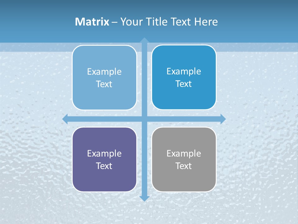 Kunstoff Eis Struktur PowerPoint Template