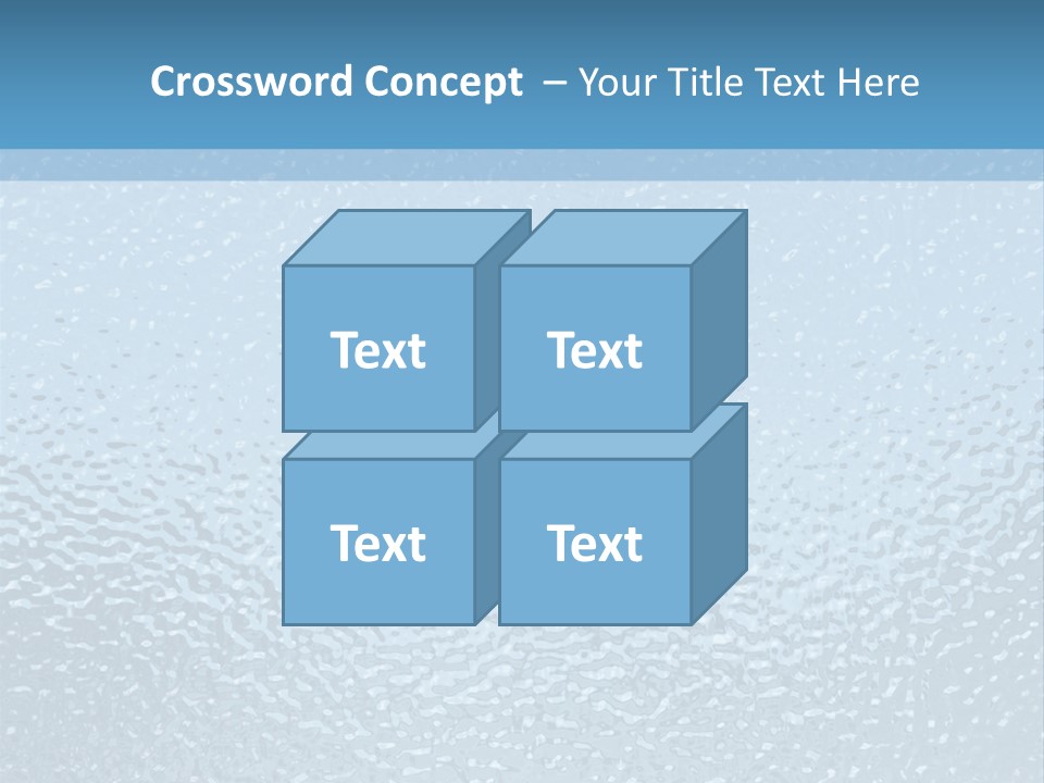 Kunstoff Eis Struktur PowerPoint Template