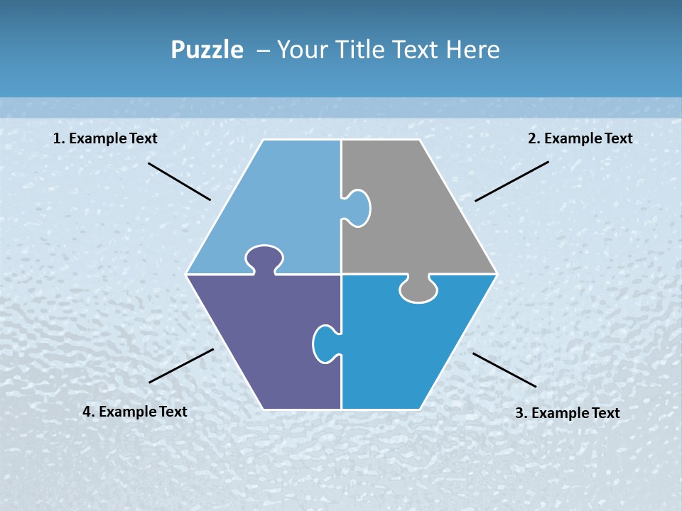 Kunstoff Eis Struktur PowerPoint Template