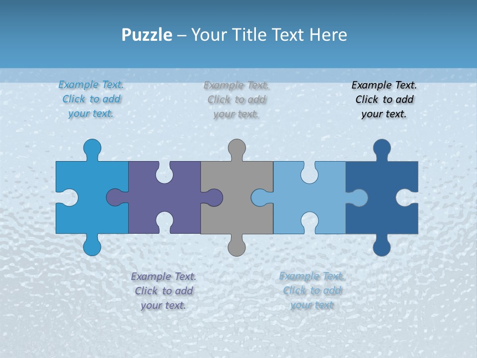 Kunstoff Eis Struktur PowerPoint Template