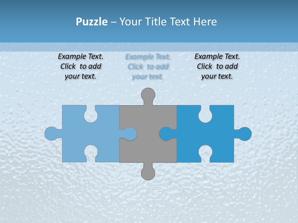 Kunstoff Eis Struktur PowerPoint Template