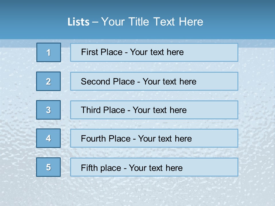 Kunstoff Eis Struktur PowerPoint Template