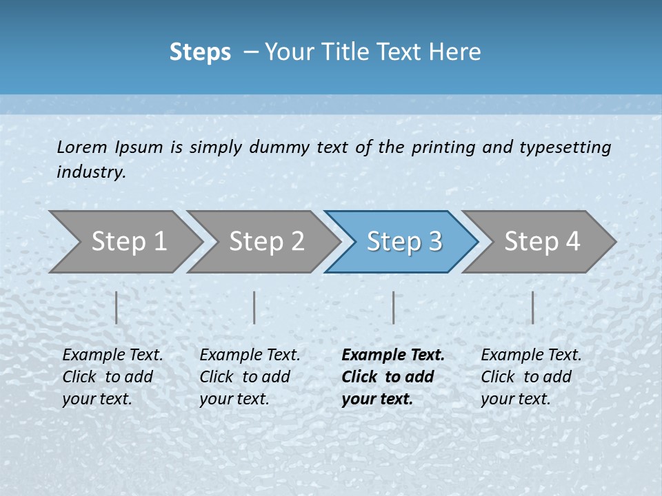 Kunstoff Eis Struktur PowerPoint Template