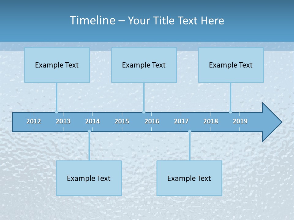 Kunstoff Eis Struktur PowerPoint Template
