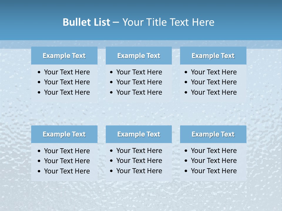 Kunstoff Eis Struktur PowerPoint Template