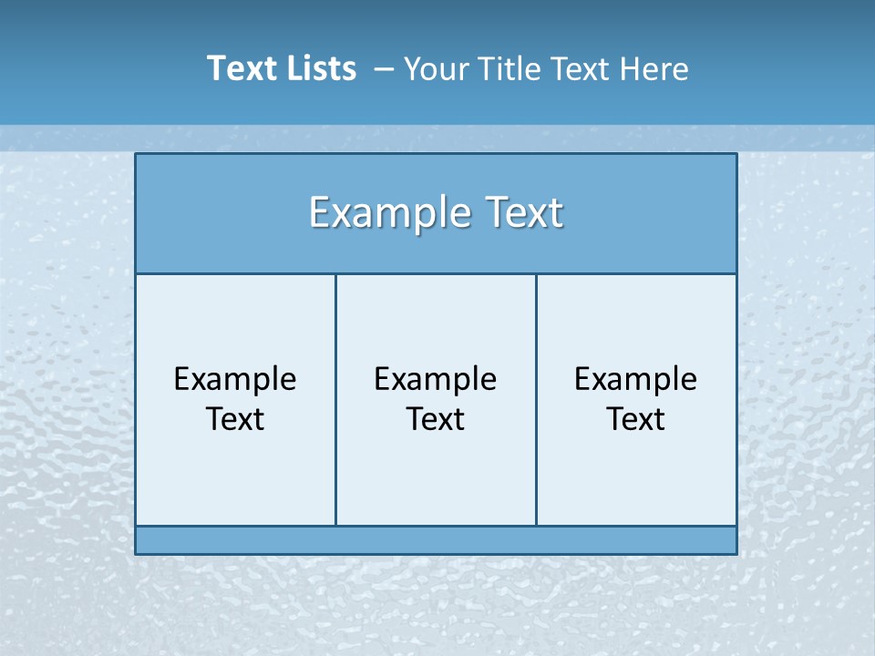 Kunstoff Eis Struktur PowerPoint Template