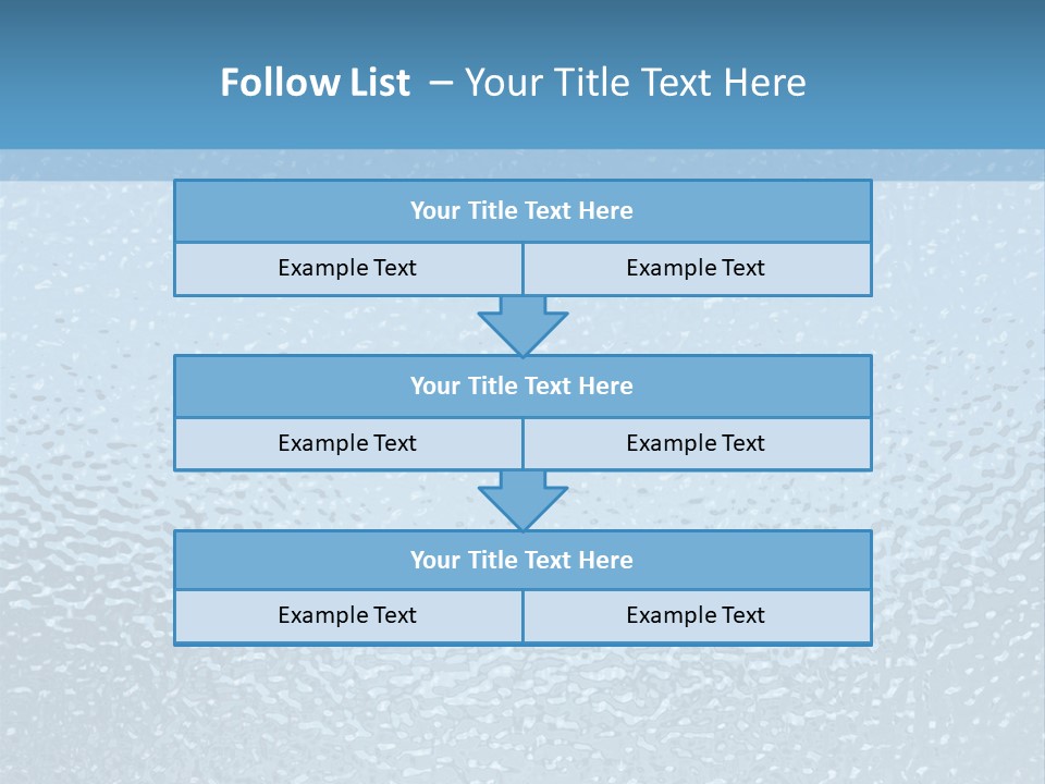 Kunstoff Eis Struktur PowerPoint Template