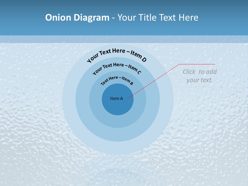 Kunstoff Eis Struktur PowerPoint Template