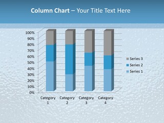 Kunstoff Eis Struktur PowerPoint Template