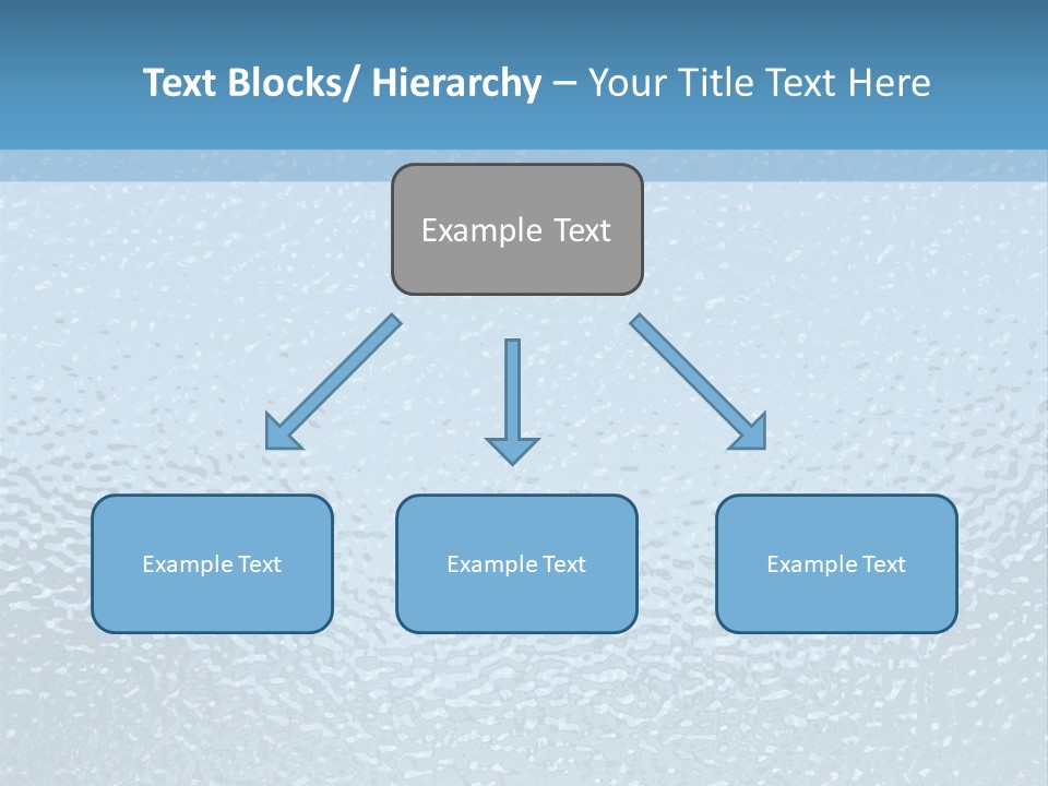 Kunstoff Eis Struktur PowerPoint Template