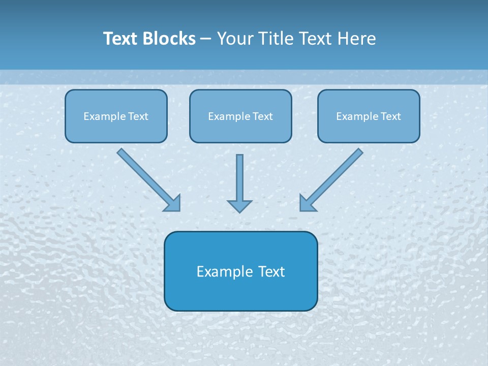Kunstoff Eis Struktur PowerPoint Template