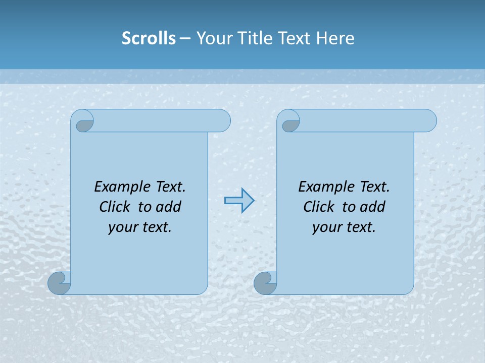 Kunstoff Eis Struktur PowerPoint Template