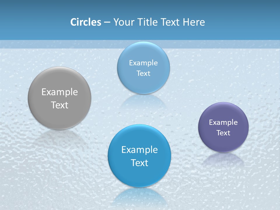 Kunstoff Eis Struktur PowerPoint Template