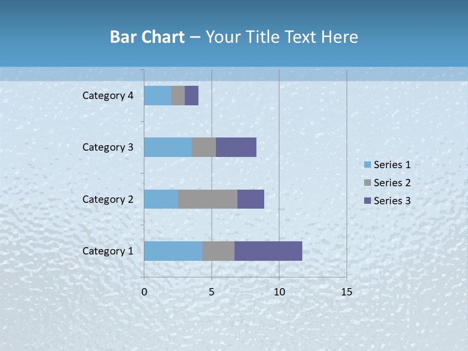 Kunstoff Eis Struktur PowerPoint Template