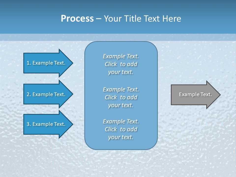 Kunstoff Eis Struktur PowerPoint Template