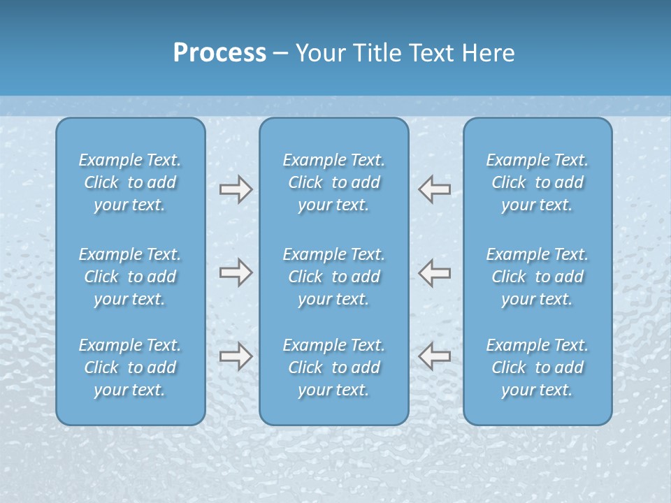 Kunstoff Eis Struktur PowerPoint Template