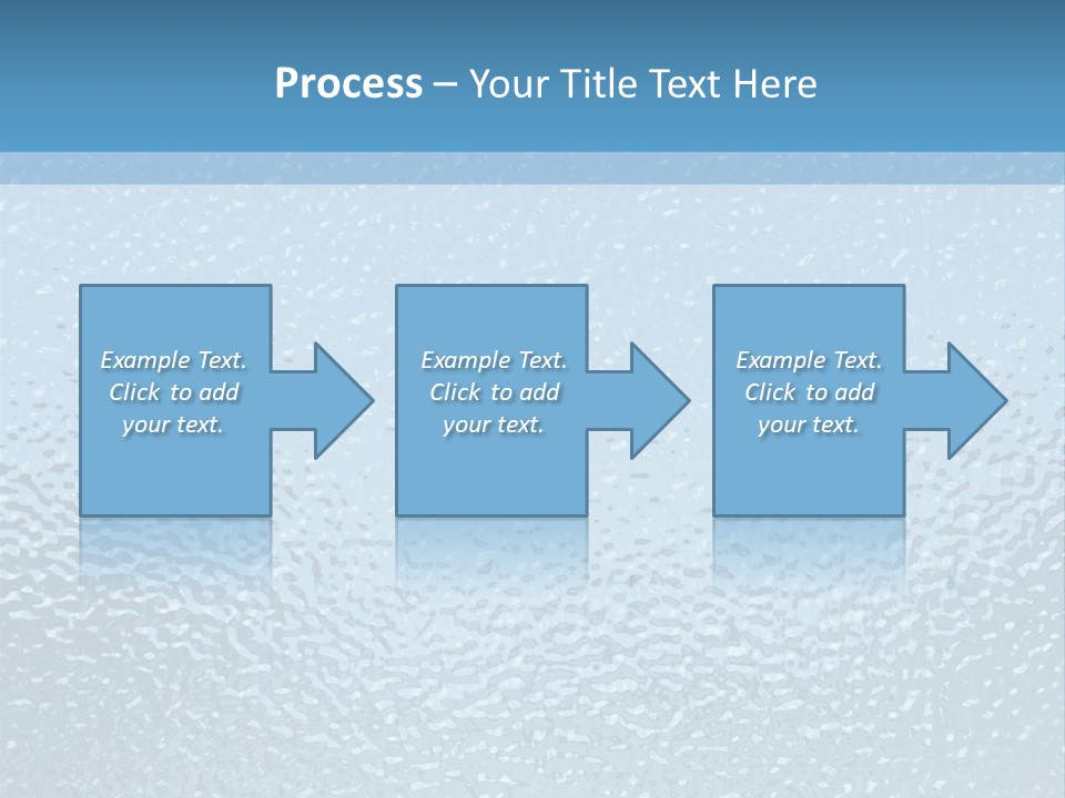 Kunstoff Eis Struktur PowerPoint Template