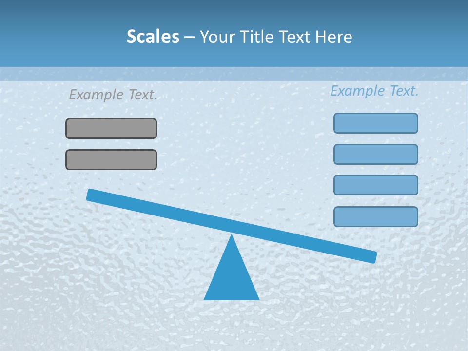 Kunstoff Eis Struktur PowerPoint Template
