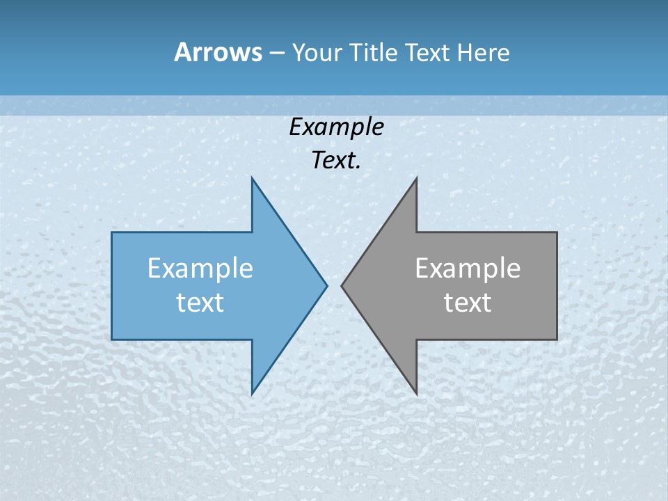 Kunstoff Eis Struktur PowerPoint Template
