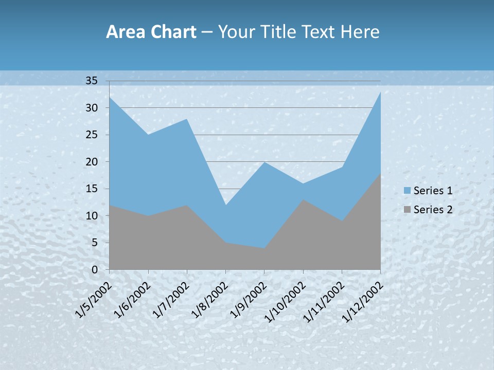 Kunstoff Eis Struktur PowerPoint Template